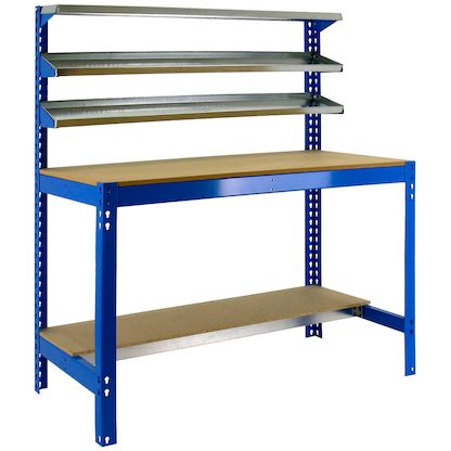Artikelbild 3 für Simonrack Werkbank SIMONWORK BT1 900 blau 91,0 x 61,0 x 144,5 cm, Artikelnummer 786263