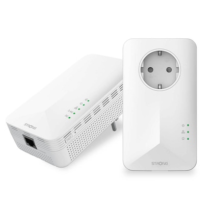 Artikelbild für STRONG Wi-Fi 1000 KIT Powerline-Adapter-Set, Artikelnummer 256626