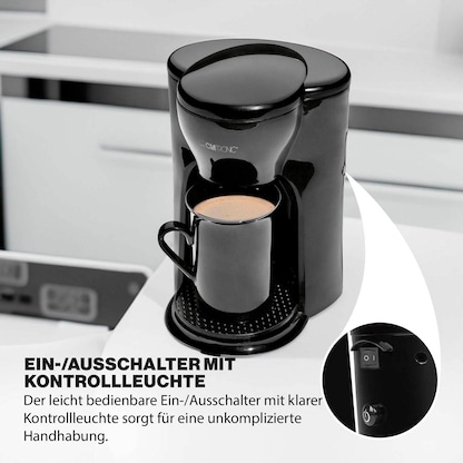 Artikelbild 7 für CLATRONIC KA 3356 Kaffeemaschine schwarz, Artikelnummer 299196