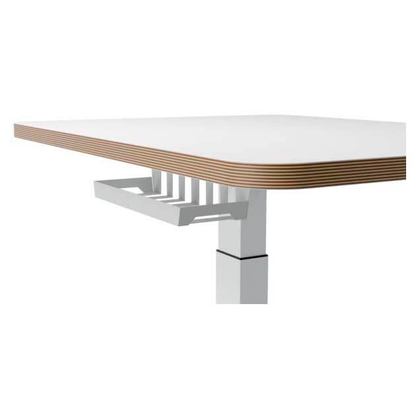 Artikelbild 6 für AKTION: LEITZ Ergo elektrisch höhenverstellbarer Schreibtisch weiß rechteckig, A-Fuß-Gestell weiß 80,0 x 60,0 cm mit 25 Euro CashBack, Artikelnummer 408338