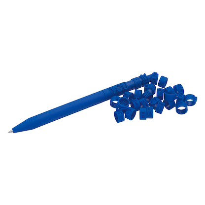 Artikelbild 2 für WEDO Kugelschreiber LetterPen PUZZLE blau, Schreibfarbe: blau, 2 St., Artikelnummer 404067