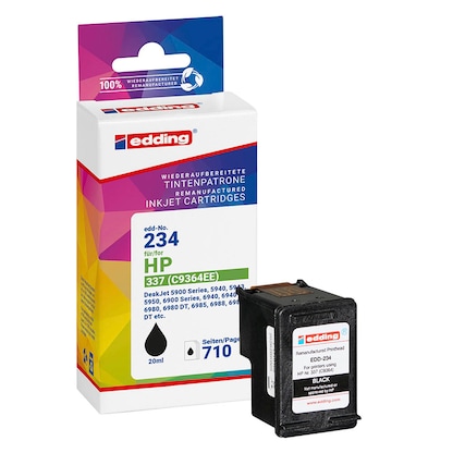 Artikelbild 22 für edding EDD-234 schwarz Druckerpatrone kompatibel zu HP 337 (CH9364EE), Artikelnummer 278267