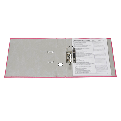 Artikelbild 2 für bene No.1 Power Ordner rosa Kunststoff 8,0 cm DIN A4, Artikelnummer 594806