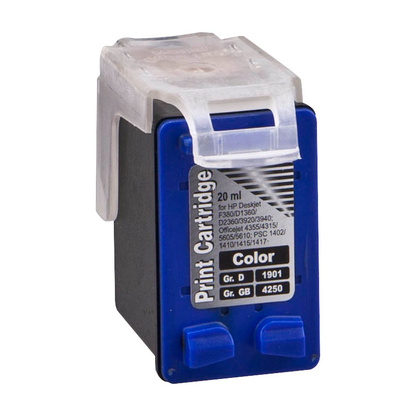 Artikelbild 3 für dots color Druckerpatrone kompatibel zu HP 22 (C9352AE), Artikelnummer 199901