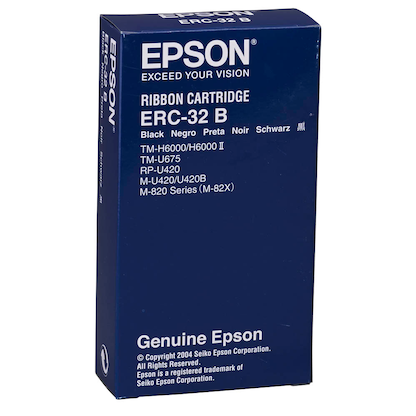 Artikelbild 2 für EPSON ERC32B - S015371 schwarz Farbband, 1 St., Artikelnummer 570051