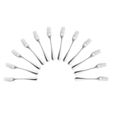 Artikelbild 1 für HEPP Dessertgabeln Contour silber, 12 St., Artikelnummer 986962