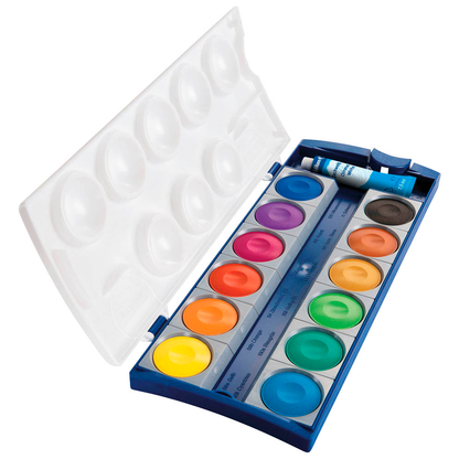 Artikelbild 6 für Pelikan K12 Wasserfarbkasten 12 Farben, Artikelnummer 746487