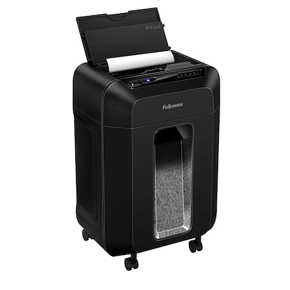 Artikelbild 2 für AKTION: Fellowes AutoMax 90M Aktenvernichter mit Partikelschnitt P-4, 4 x 12 mm, bis 90 Blatt, schwarz, Artikelnummer 165508