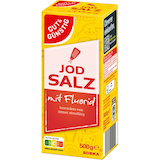Artikelbild 1 für GUT&GÜNSTIG JODSALZ mit Flourid Salz, 500,0 g, Artikelnummer 532038