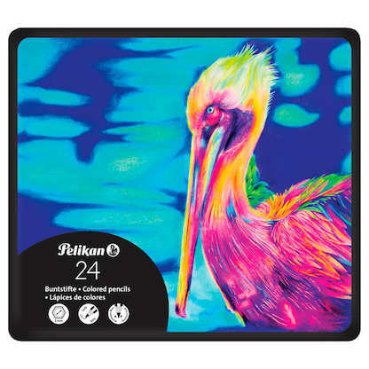 Artikelbild 3 für Pelikan Premium Buntstifte farbsortiert, 24 St., Artikelnummer 574174