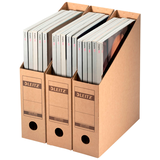 Artikelbild 1 für 10 LEITZ Archiv-Stehsammler Premium braun, Artikelnummer 515019