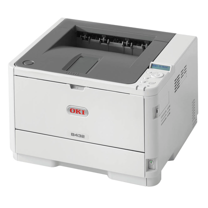 Artikelbild 2 für OKI B432dn Laserdrucker grau, Artikelnummer 157680