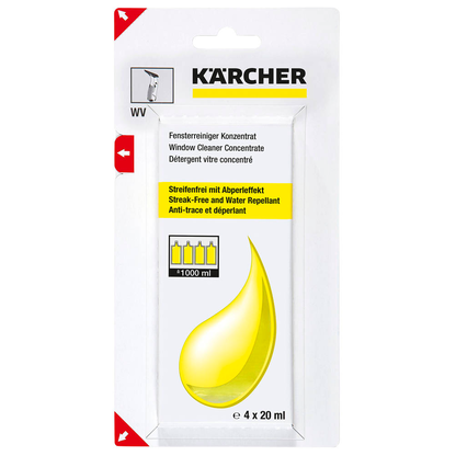 Artikelbild 24 für KÄRCHER RM 503 Glasreiniger-Konzentrat 4x 20,0 ml, Artikelnummer 842237