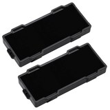 Artikelbild 1 für 2 trodat Ersatzstempelkissen 6/9511 schwarz 3,8 x 1,4 cm, Artikelnummer 375883