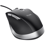 Artikelbild 1 für Trust Fyda Comfort Eco Maus ergonomisch kabelgebunden schwarz, silber, Artikelnummer 975393