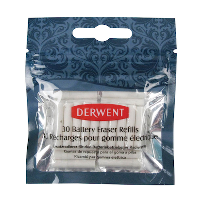 Artikelbild 1 für DERWENT Radiergummi weiß, 30 St., Artikelnummer 473599