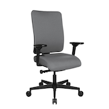 Artikelbild 1 für Topstar Bürostuhl Sitness Open X (P) Deluxe, OX600TW2 T23 Stoff grau, Gestell schwarz, Artikelnummer 689570