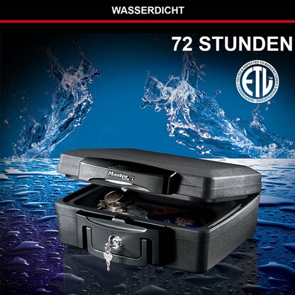 Artikelbild 3 für Master Lock® Dokumentenkassette feuerfest H0100EURHRO Zylinderschloss, Artikelnummer 727794