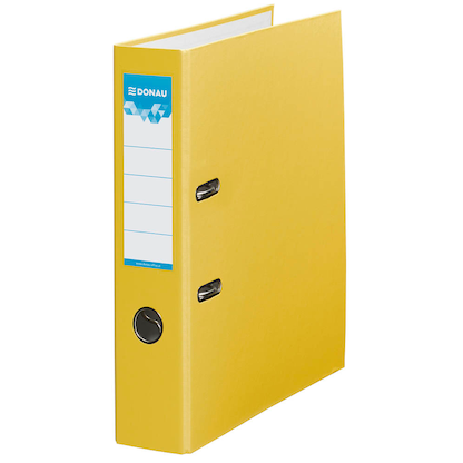 Artikelbild für DONAU Klassik Ordner gelb Karton 7,5 cm DIN A4, Artikelnummer 184010