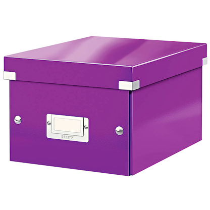 Artikelbild für LEITZ Click & Store Aufbewahrungsbox 7,4 l violett 21,6 x 28,2 x 16,0 cm, Artikelnummer 211021
