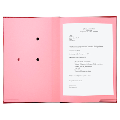 Artikelbild 3 für Exacompta Unterschriftenmappe 20 Fächer rot, Artikelnummer 251532