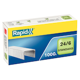 Artikelbild 1 für 1.000 Rapid Heftklammern Standard 24/6, Artikelnummer 662957