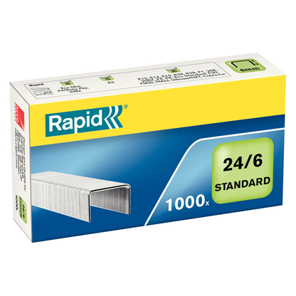 Artikelbild für 1.000 Rapid Heftklammern Standard 24/6, Artikelnummer 662957