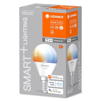 Artikelbild 3 für LEDVANCE WLAN-Lampe SMART+ WiFi Classic P40 TW E14 4,9 W matt, Artikelnummer 787053