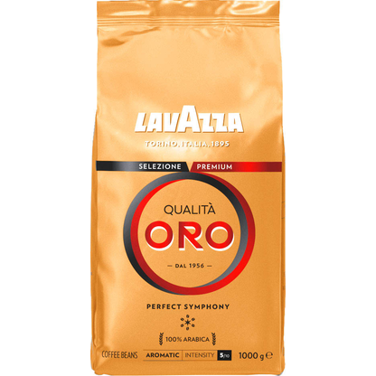 Artikelbild 2 für LAVAZZA Qualita Oro Kaffeebohnen, Arabicabohnen mild, 1,0 kg, Artikelnummer 125528