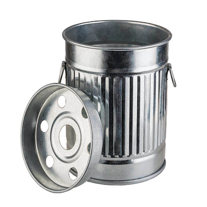 Artikelbild 2 für APS SMOKY Aschenbecher silber, Artikelnummer 195277