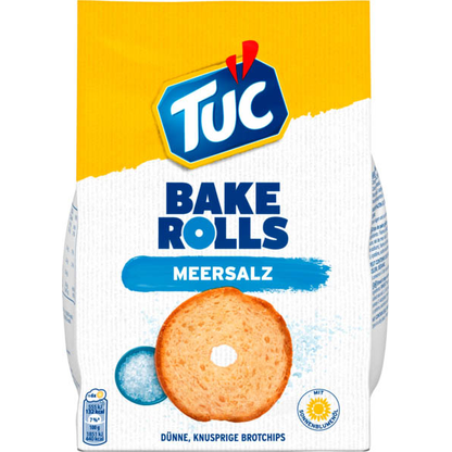 Artikelbild für TUC BAKE ROLLS MEERSALZ 150,0 g, Artikelnummer 532182