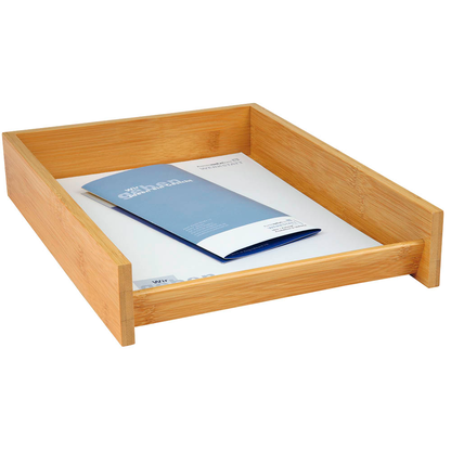 Artikelbild 2 für WEDO Briefablage Bambus braun, Artikelnummer 260137