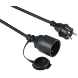 Artikelbild 1 für hama Verlängerungskabel 10,0 m schwarz, Artikelnummer 840464