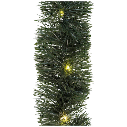 Artikelbild 8 für Idena Tannengirlande 24er LED Lichterkette grün 2,2 m, Artikelnummer 761811
