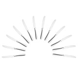 Artikelbild 1 für HEPP Dessertmesser Contour silber, 12 St., Artikelnummer 987008