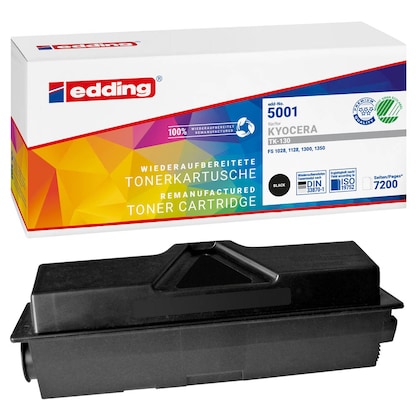 Artikelbild 16 für edding EDD-5001 schwarz Toner kompatibel zu KYOCERA TK-130, Artikelnummer 284529
