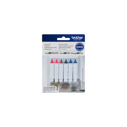 Artikelbild 2 für brother CAPEN1 Farbstifte für Schneideplotter farbsortiert, 6 St., Artikelnummer 265475