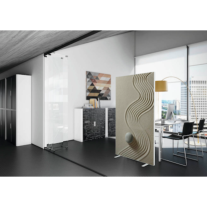 Artikelbild 3 für PAPERFLOW Trennwand easyScreen ES97005, Sand bunt 94,0 x 173,2 cm, 1 St., Artikelnummer 306600