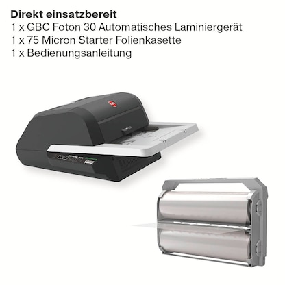 Artikelbild 10 für GBC Foton 30 automatisches Laminiergerät bis DIN A3, Artikelnummer 869026