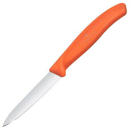 Artikelbild 3 für VICTORINOX Küchenmesser Swiss Classic silber, orange, Klinge: 8,0 cm, 1 St., Artikelnummer 533446