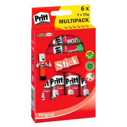 Artikelbild 22 für 6 Pritt Klebestift 22,0 g, Artikelnummer 559914