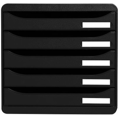 Artikelbild 2 für Exacompta Schubladenbox BIG-BOX PLUS schwarz 309714D, DIN A4 mit 5 Schubladen, Artikelnummer 667434