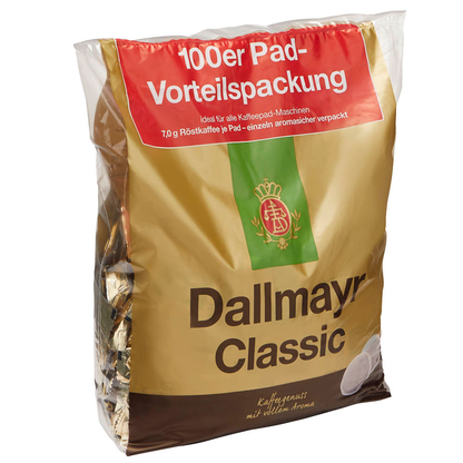 Artikelbild 2 für Dallmayr Classic Kaffeepads, Arabica- und Robustabohnen 100 Pads, Artikelnummer 457700