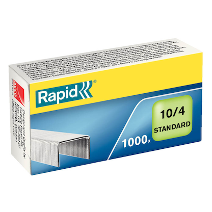 Artikelbild 2 für 1.000 Rapid Heftklammern 10/4, Artikelnummer 961856