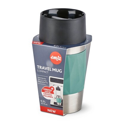 Artikelbild 3 für emsa Isolierbecher Travel Mug Compact petrol 300,0 ml, Artikelnummer 670627