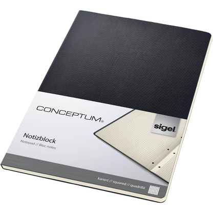 Artikelbild 2 für SIGEL Briefblock Conceptum® gelocht DIN A4 kariert, Artikelnummer 360634