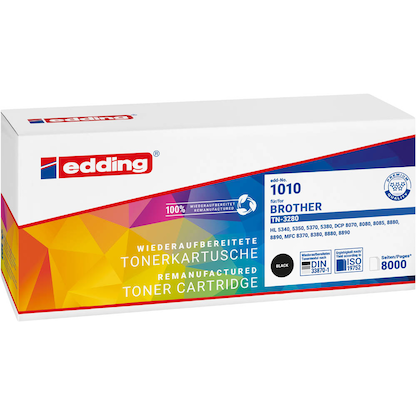 Artikelbild 2 für edding schwarz Toner kompatibel zu brother TN-3280, Artikelnummer 113860