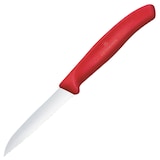 Artikelbild 1 für VICTORINOX Kochmesser Swiss Classic silber, rot glänzend, poliert, Klinge: 8,0 cm, 1 St., Artikelnummer 533483