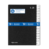 Artikelbild 1 für PAGNA Pultordner 1-31 schwarz, Artikelnummer 198804