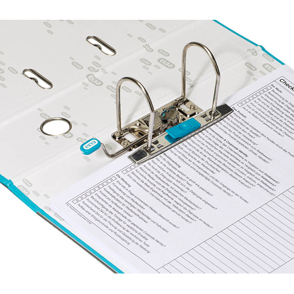 Artikelbild 7 für ELBA smart Pro Ordner türkis Kunststoff 8,0 cm DIN A4, Artikelnummer 132027